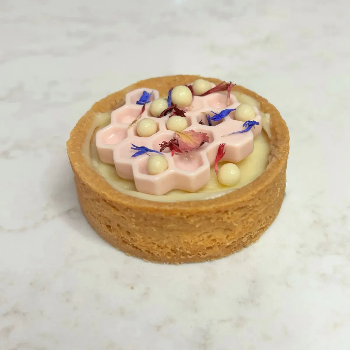 Panna cotta framboos gebakje